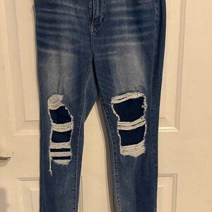 SoHo High Waist Boyfriend Jeans